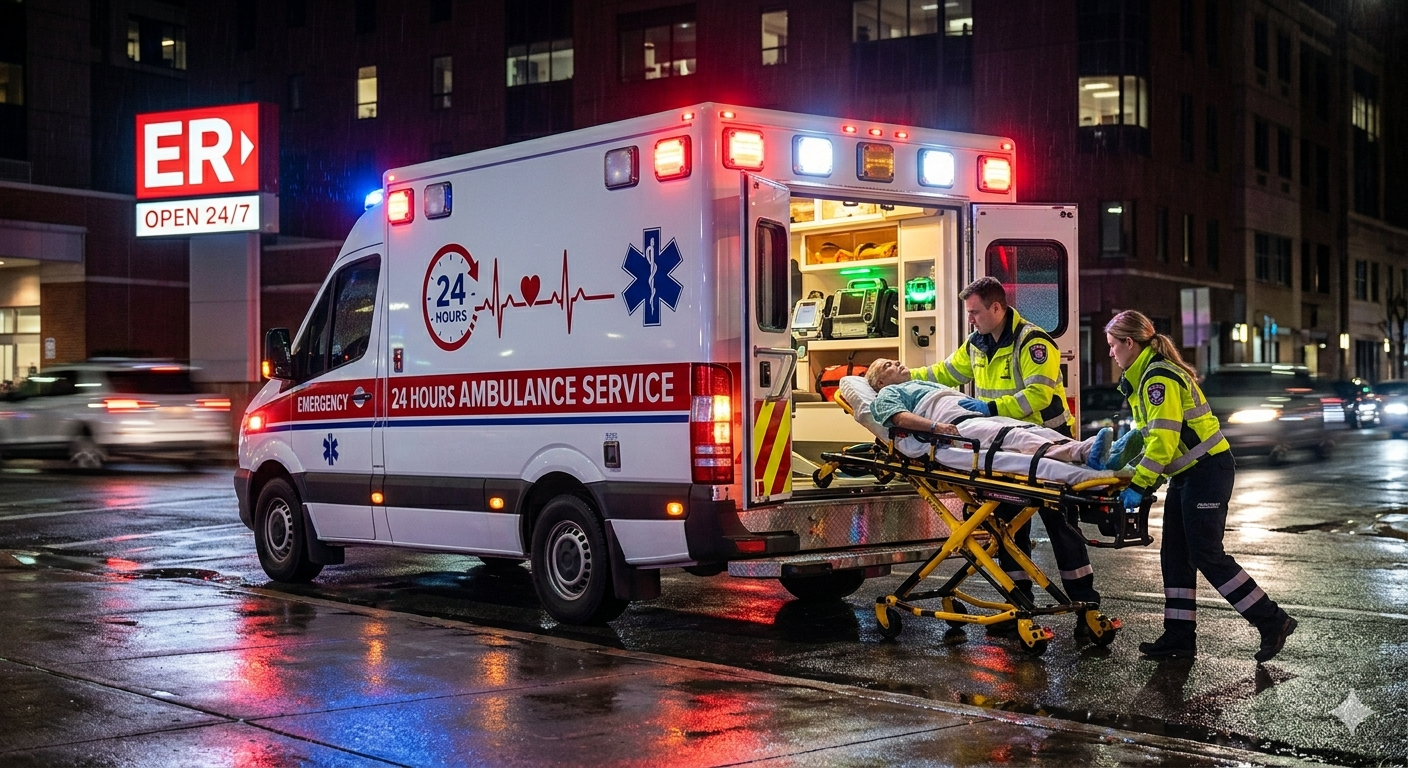 24 Hours Ambulance Service Delhi