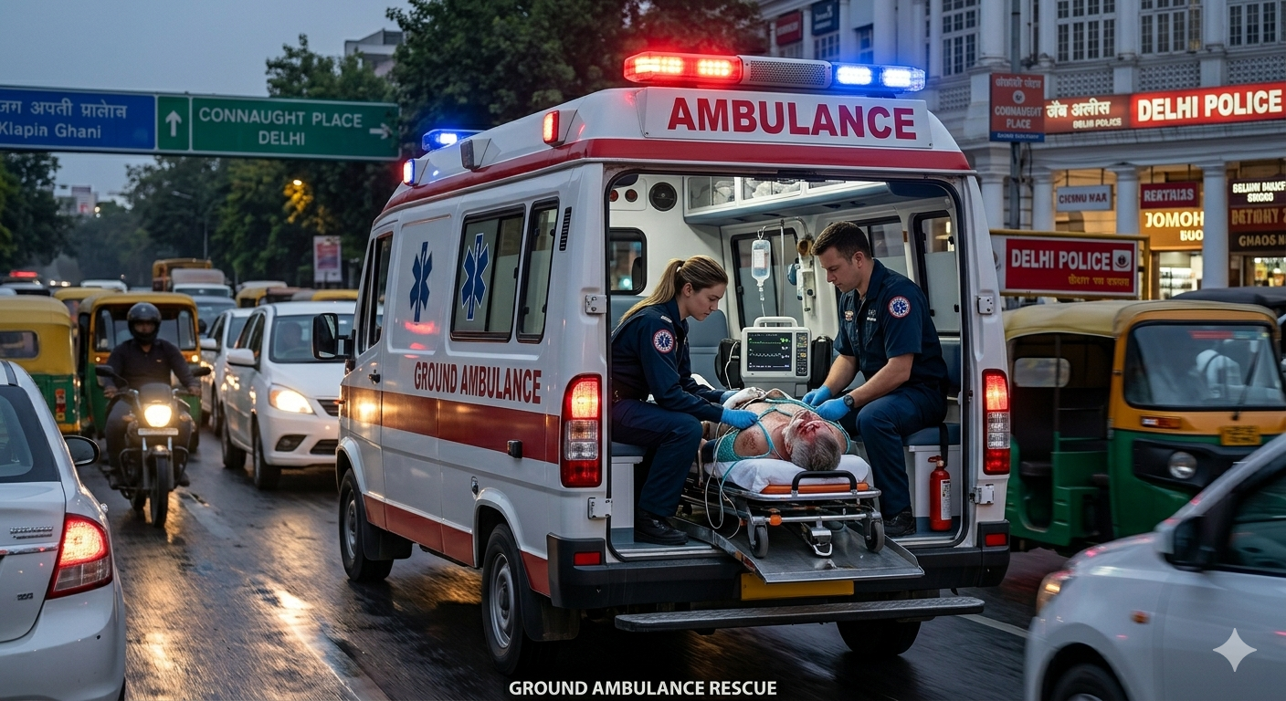ICU Ambulance Equipment Delhi